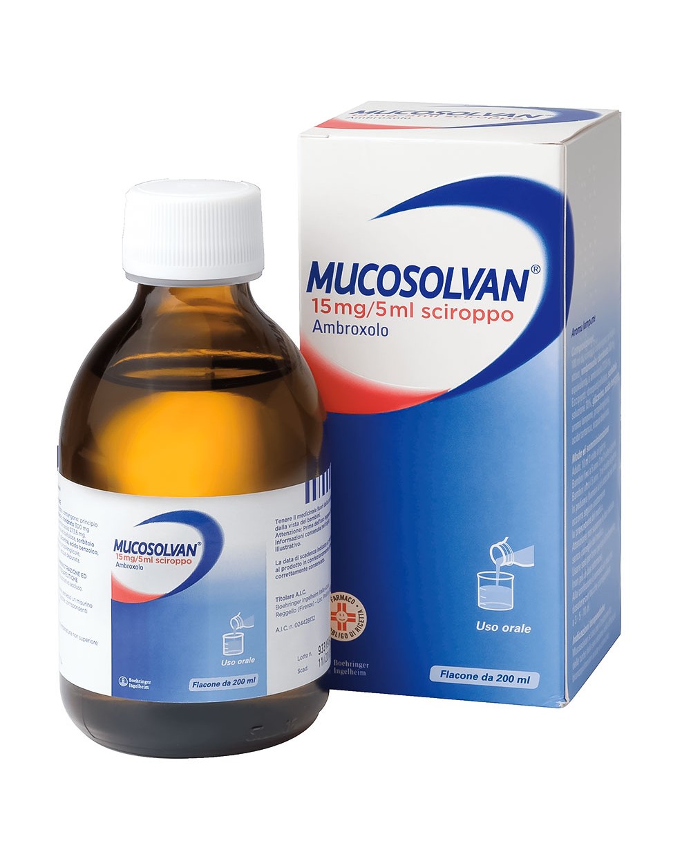 MUCOSOLVAN SCIROPPO 200ML 15MG/5ML