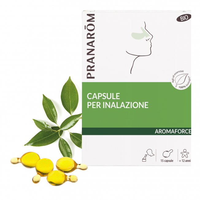 PRANAROM AROMAFORCE CAPSULE PER INALAZIONE 15 CPS