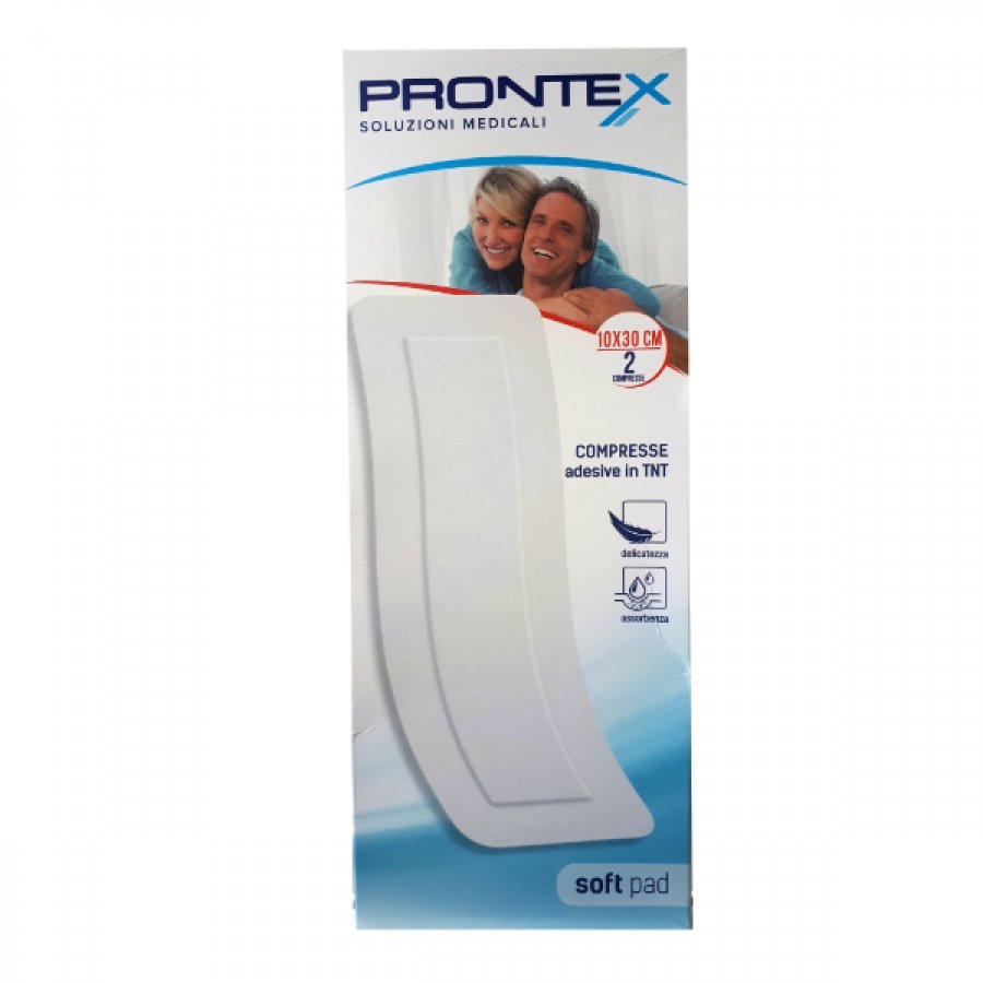 GARZA PRONTEX SOFT 10X30CM 2 PEZZI