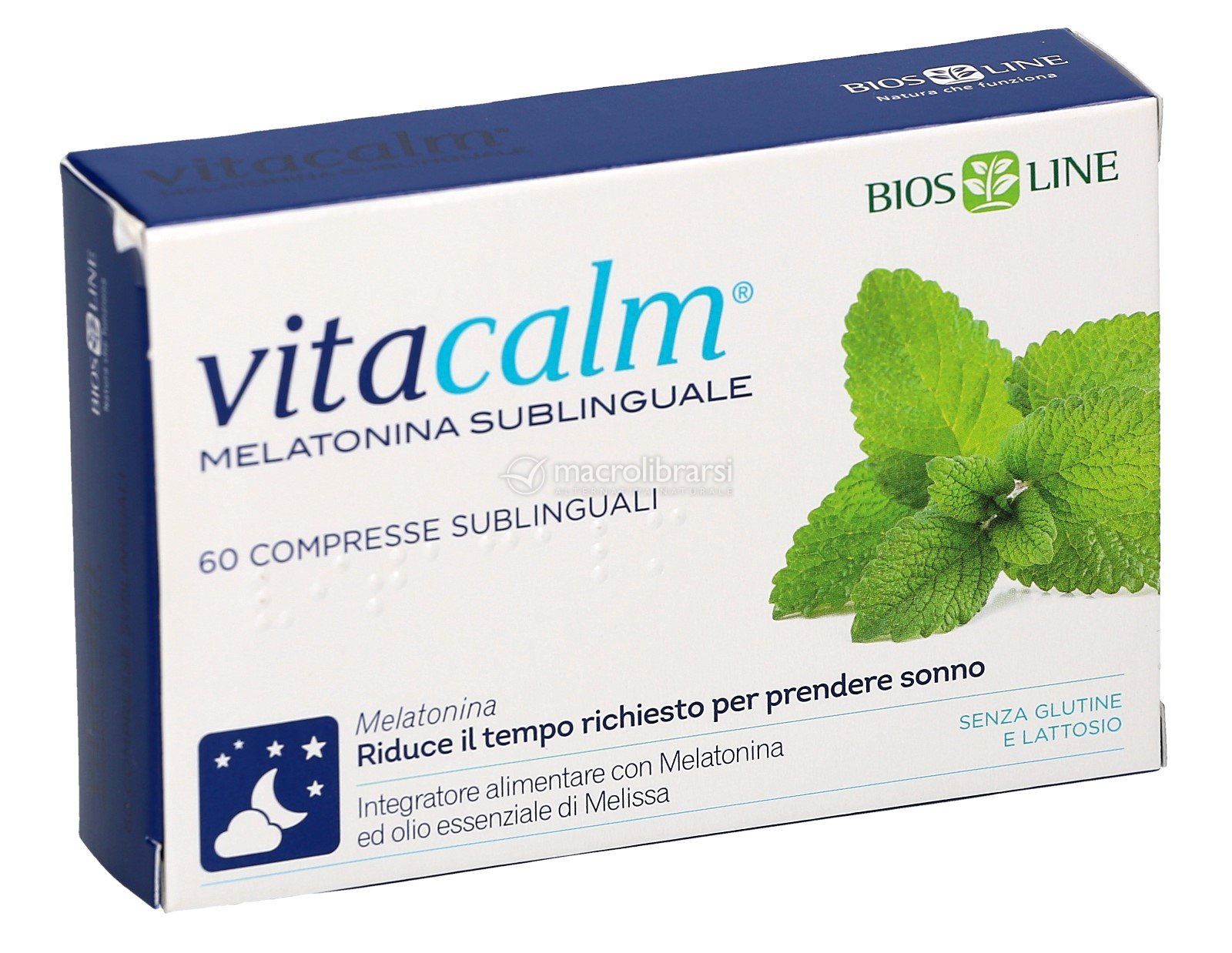 VITACALM MELATONINA 60CPR SUBL