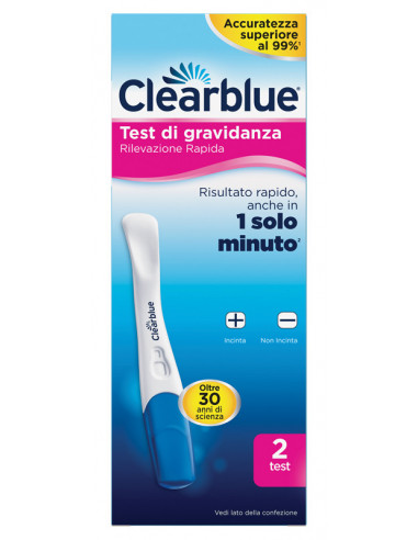 CLEARBLUE RILEVAZIONE RAPIDA 2 PEZZI