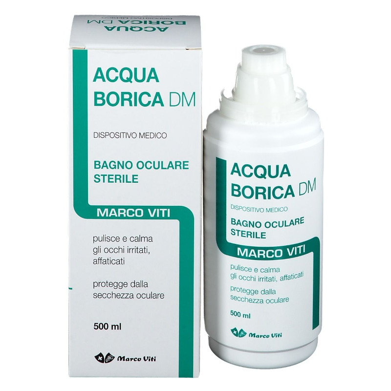 ACQUA BORICA BAGNO OCULARE STERILE 500ML